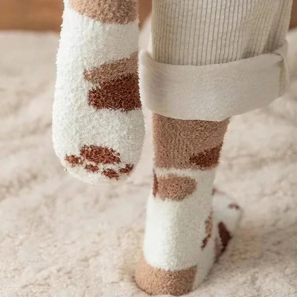 Cadeau Fan De Chat Chaussettes En Forme De Patte De Chat Douce - vue 8