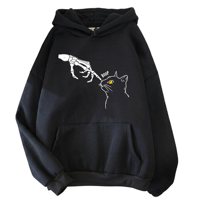 Sweats à capuche drôles pour homme Pour toi Mon chat