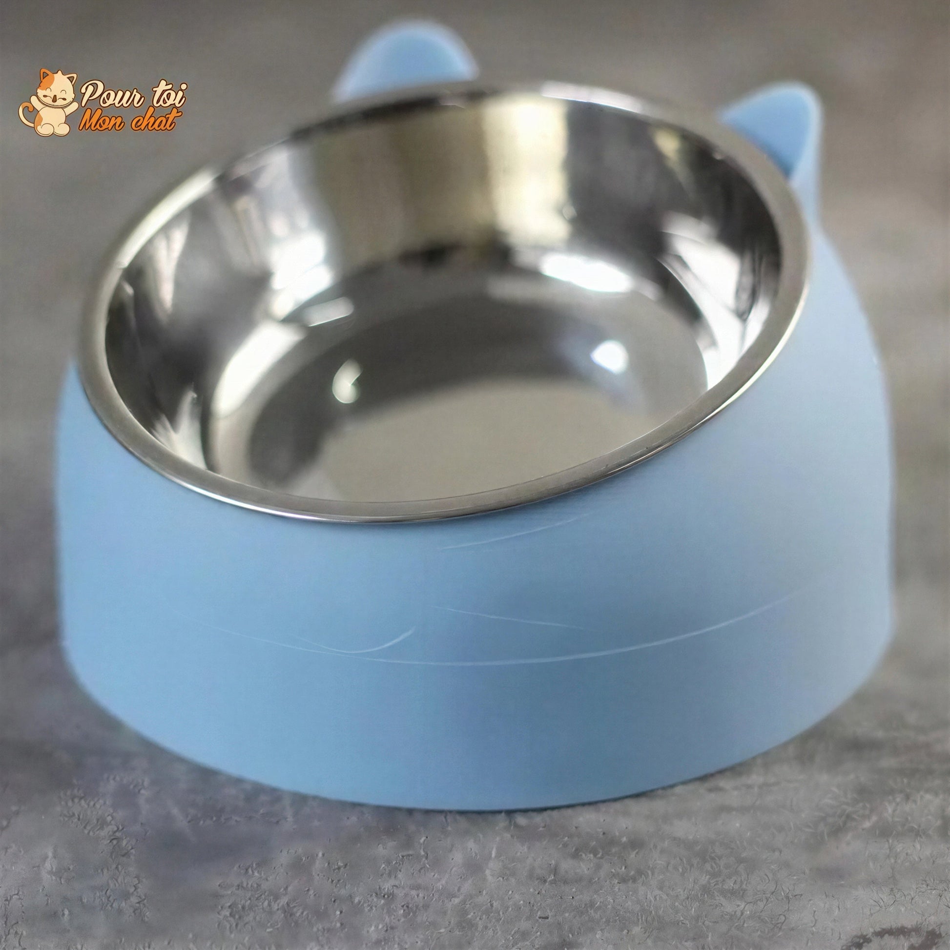 Gamelle Inclinée pour Chat - KittyBowl™ Pour toi Mon chat