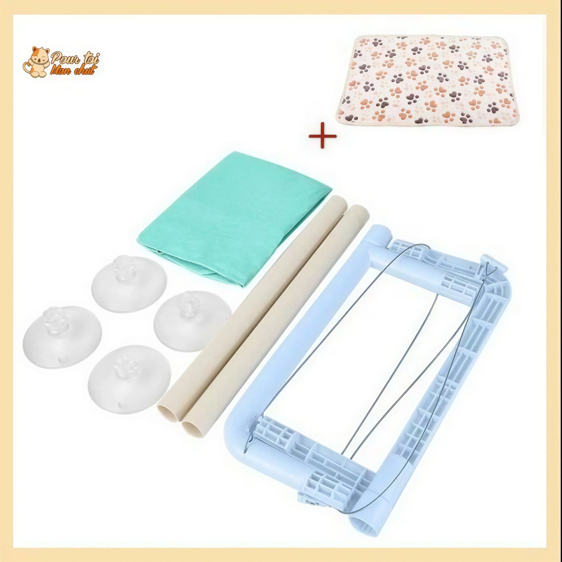 Hamac Suspendu pour Chat - Sun4cat™ Pour toi Mon chat