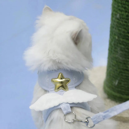 Harnais pour Chat Aile d'Ange Pour toi Mon chat