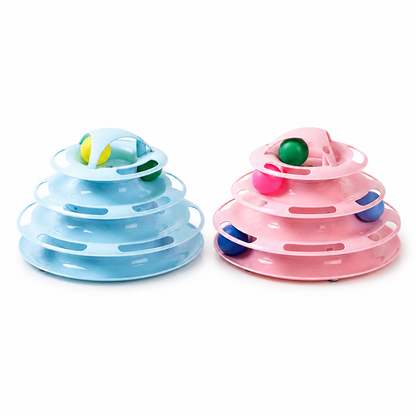 Jouet pour Chat avec Balles - Jeu2pistes™ Pour toi Mon chat