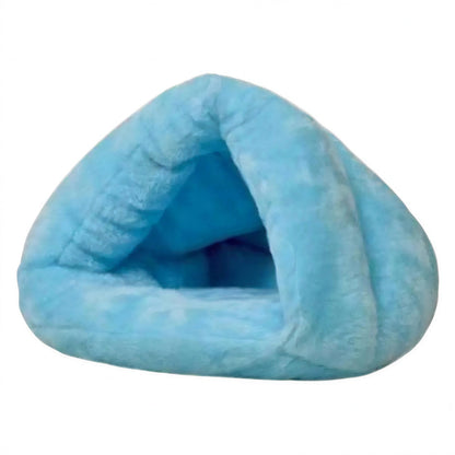 Lit Pour Chat En Forme De Triangle Matière Peluche Douce Pour toi Mon chat
