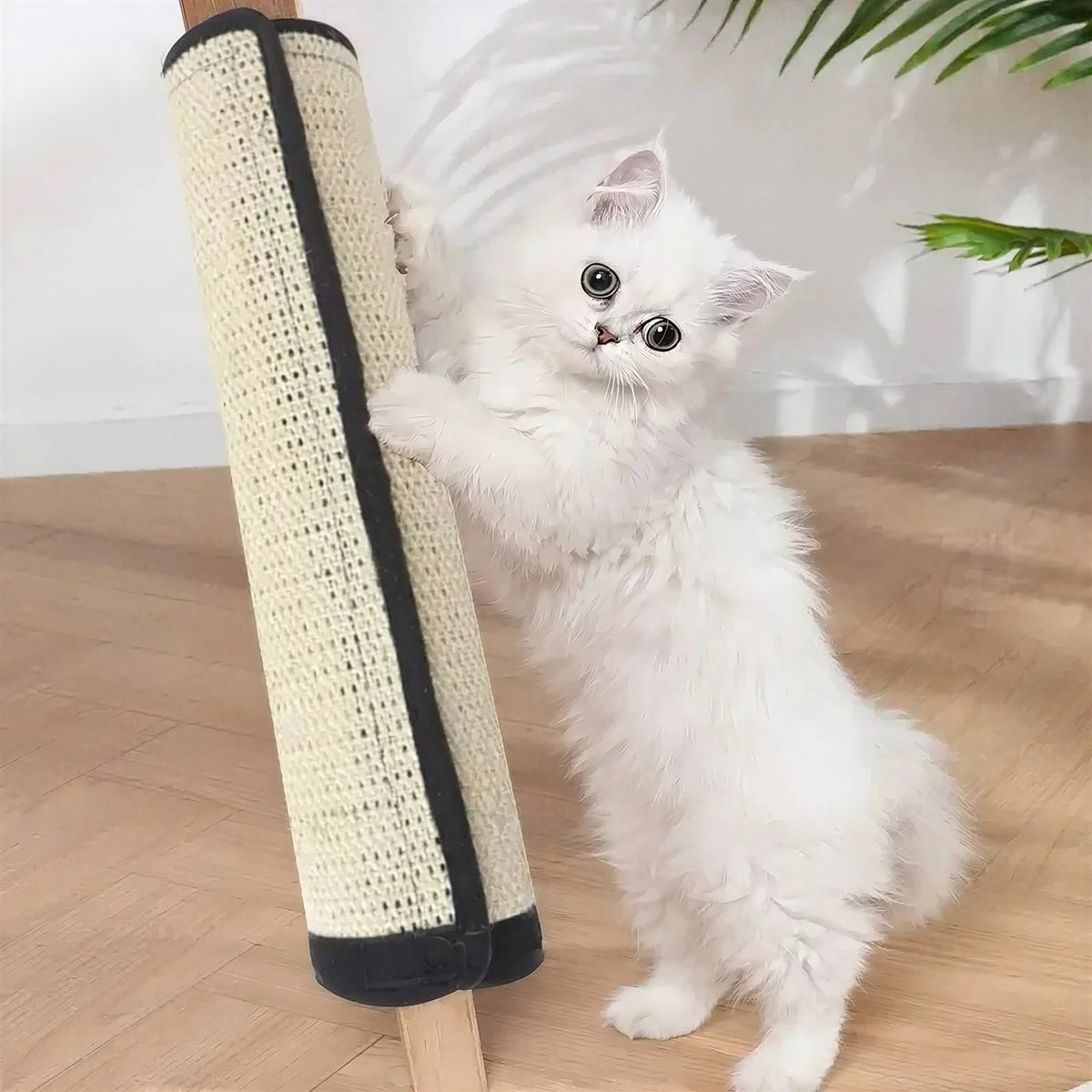 Tapis à gratter en sisal naturel pour chat Pour toi Mon chat