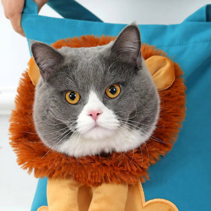 Sac à main portable à design de lion pour chat Pour toi Mon chat