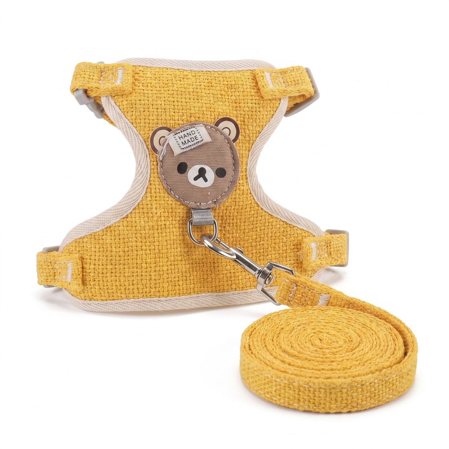 Sangle de poitrine en glaçure avec design d'ourson pour chat Pour toi Mon chat