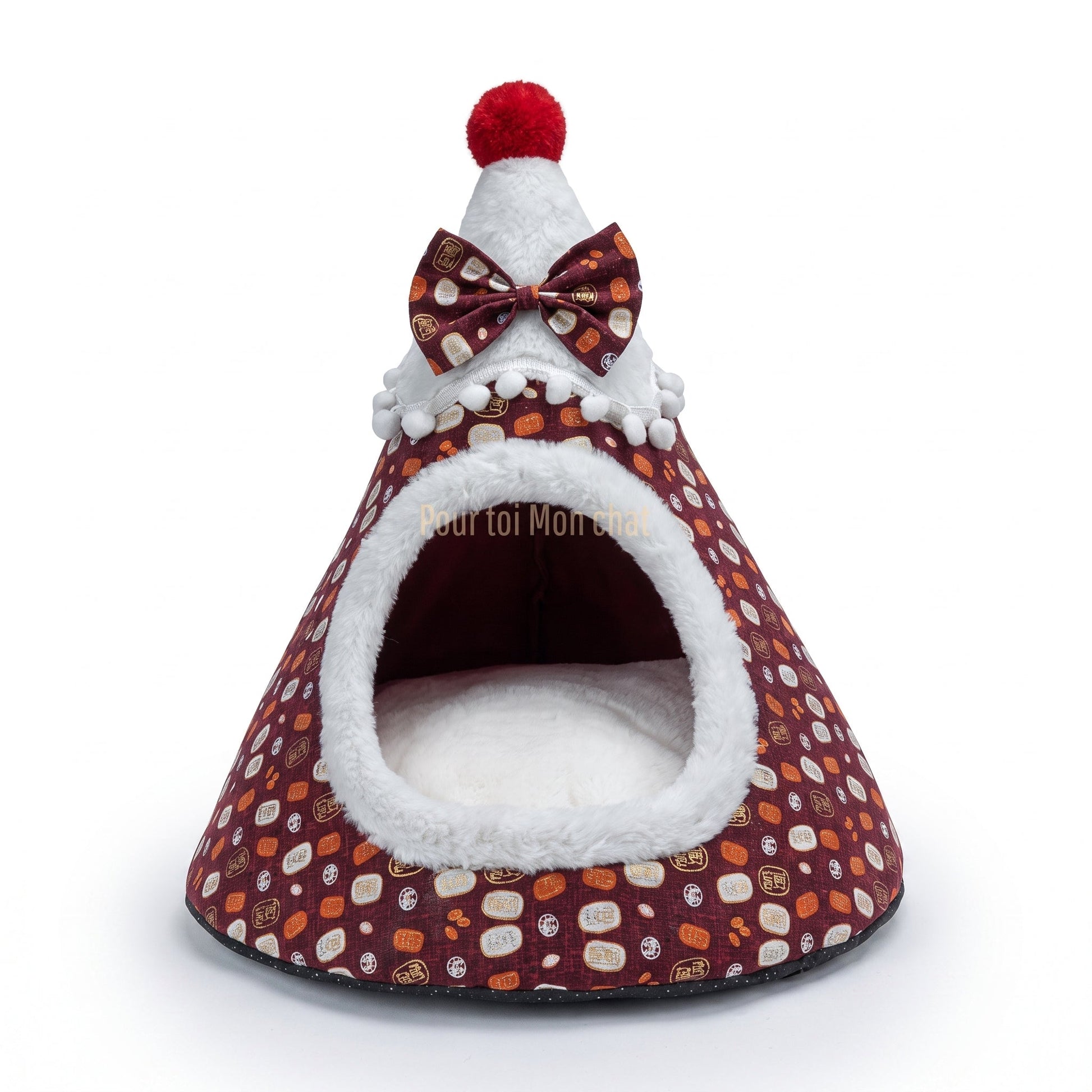 Noël Sapin de Noël Or et Argent - Pour Chat - SapinVelours™ Pour toi Mon chat