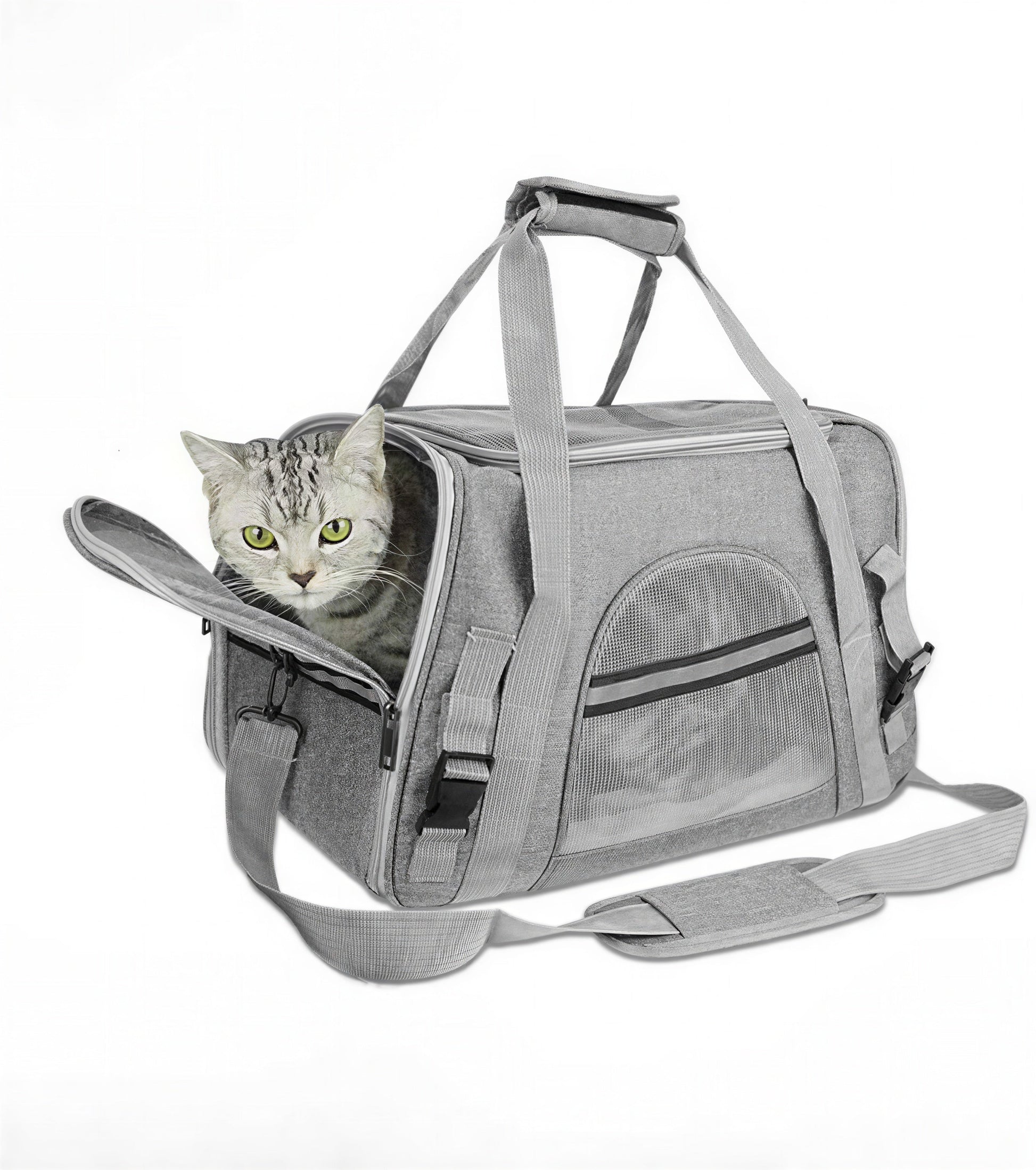 Sac à main à bandoulière pour le transport des chats Pour toi Mon chat