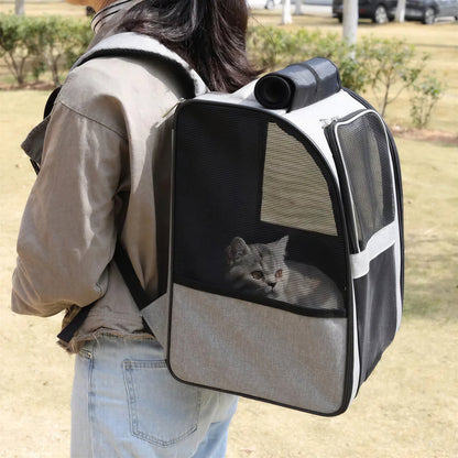 Sac de transport à bandoulière pour chat Pour toi Mon chat