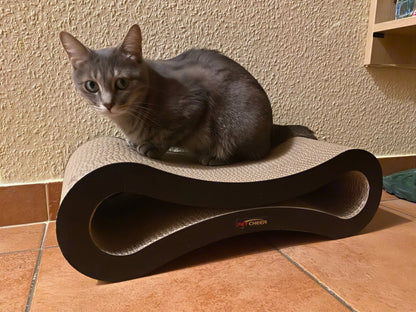 Lit à gratter pour chat en carton ondulé Pour toi Mon chat