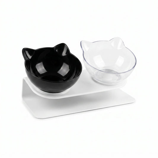 Gamelle Tête de Chat 2 en 1 - Cat'Twin'Bowl™ Pour toi Mon chat