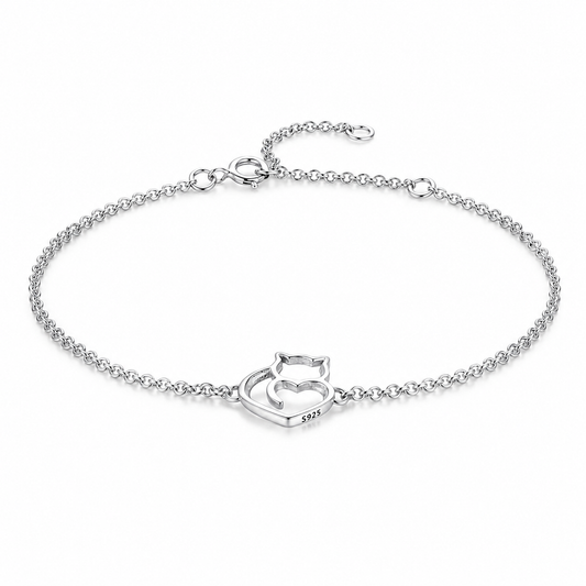 Cadeau pour Fan de Chat Style Bracelet Ajustable Pour toi Mon chat