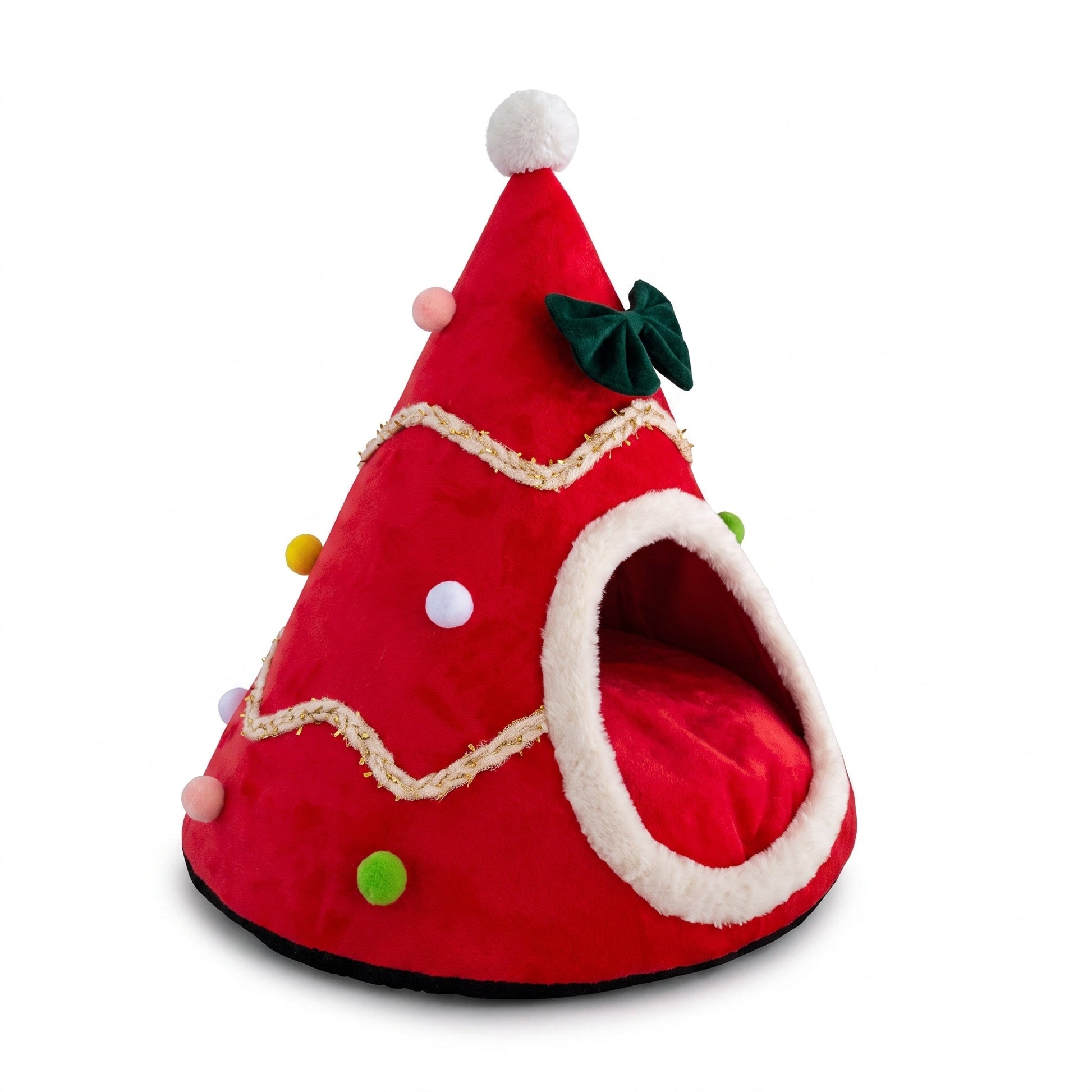 Noël Sapin de Noël Or et Argent - Pour Chat - SapinVelours™ Pour toi Mon chat