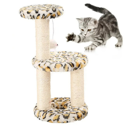 Jouet à gratter en sisal avec souris pour chat Pour toi Mon chat