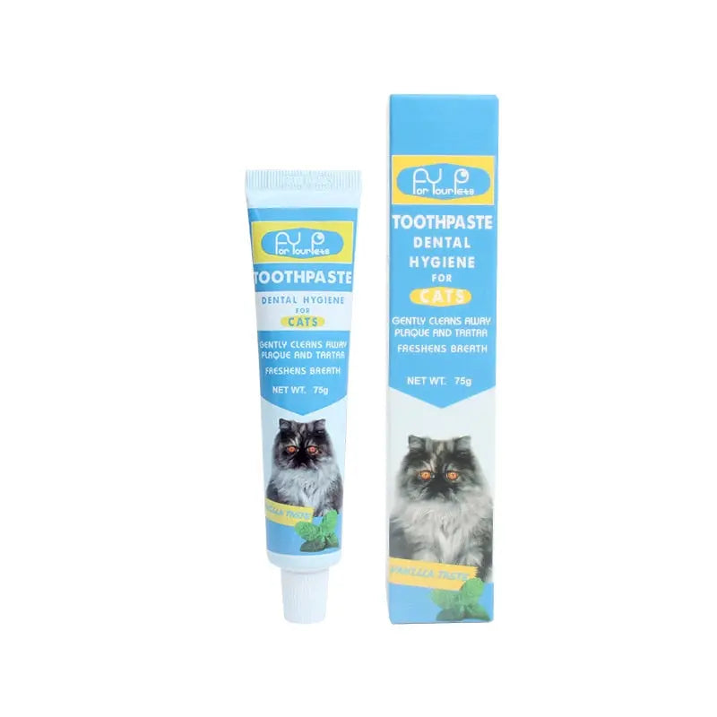 Kit de dentifrice enzyme pour chat Pour toi Mon chat