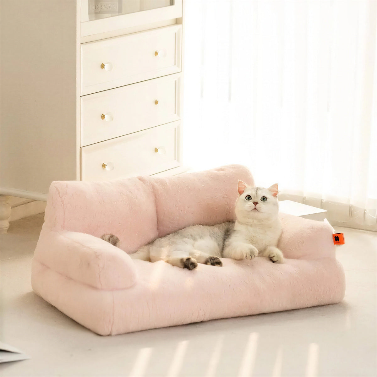 Canapé lavable doux et confortable pour chat Pour toi Mon chat