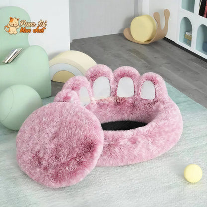 LIT À GRIFFES D’OURS POUR CHAT - TEDDYCAT™ Pour toi Mon chat