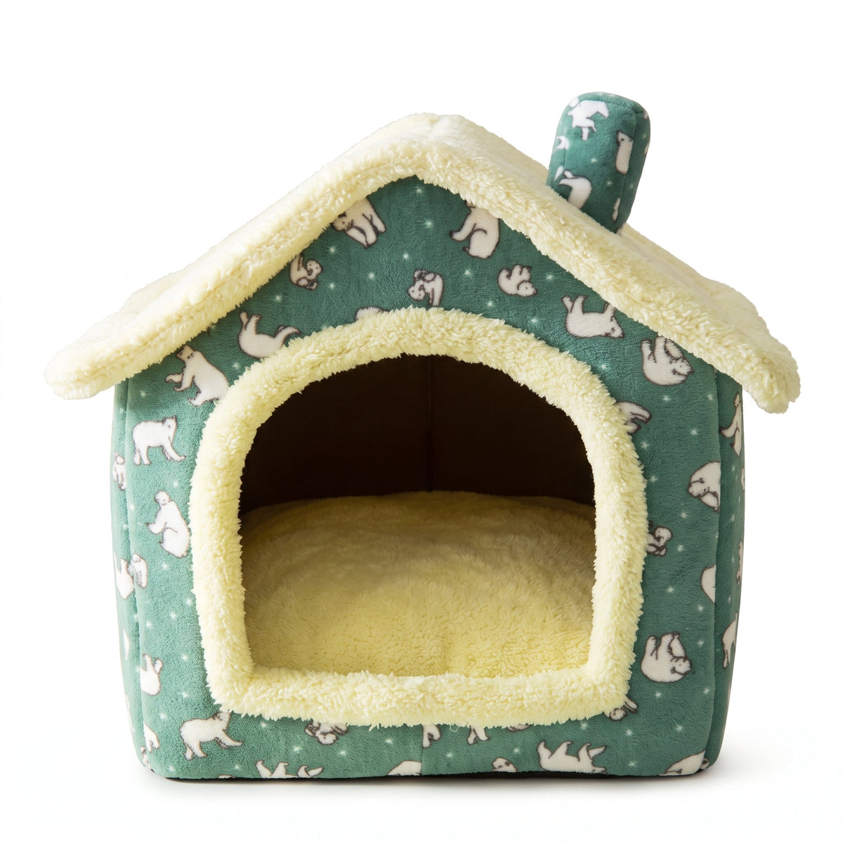PETITE MAISON EN PELUCHE POUR CHAT – TOITpourCHAT™ Pour toi Mon chat
