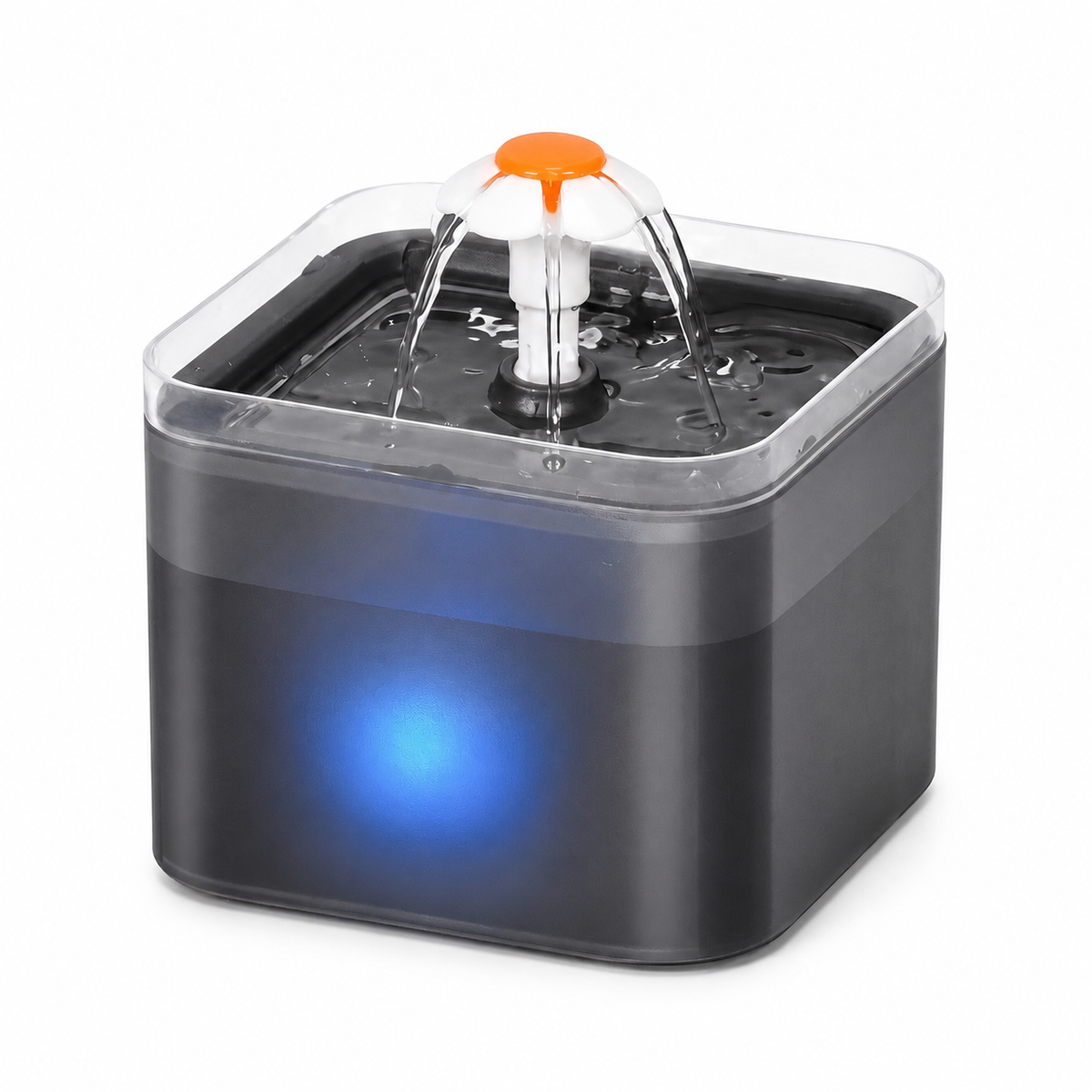 Fontaine à eau pour chats avec éclairage LED Pour toi Mon chat