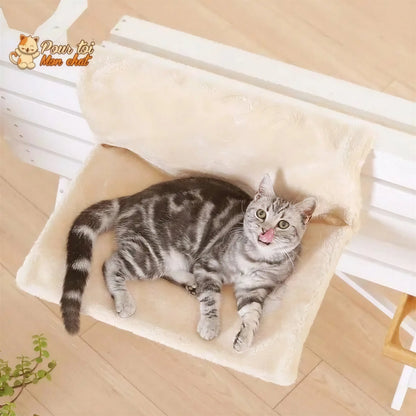 Lit doux fenêtre, lit, radiateur - Pour chat - Poz’Hamac™ Pour toi Mon chat
