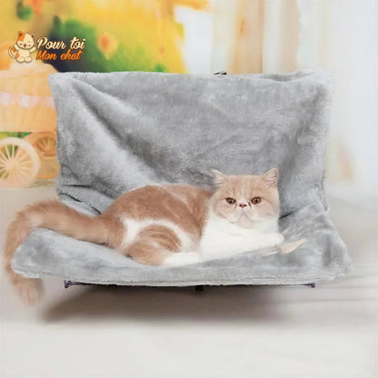 Lit doux fenêtre, lit, radiateur - Pour chat - Poz’Hamac™ Pour toi Mon chat