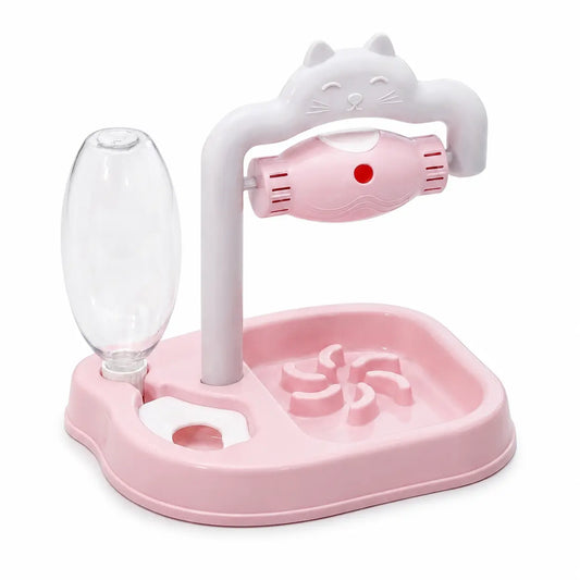 Mangeoire amusante et anti étouffement pour chat Pour toi Mon chat