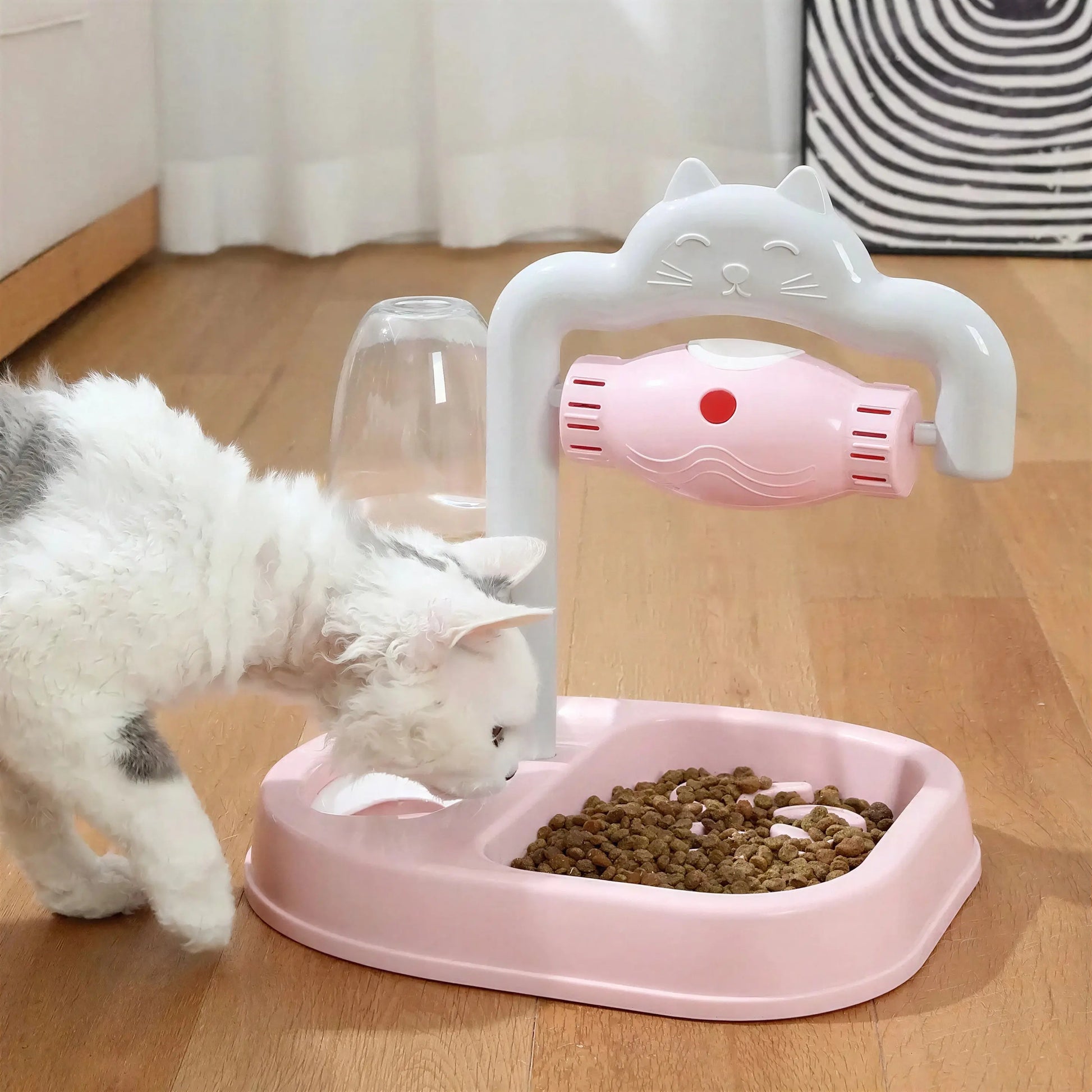 Mangeoire amusante et anti étouffement pour chat Pour toi Mon chat