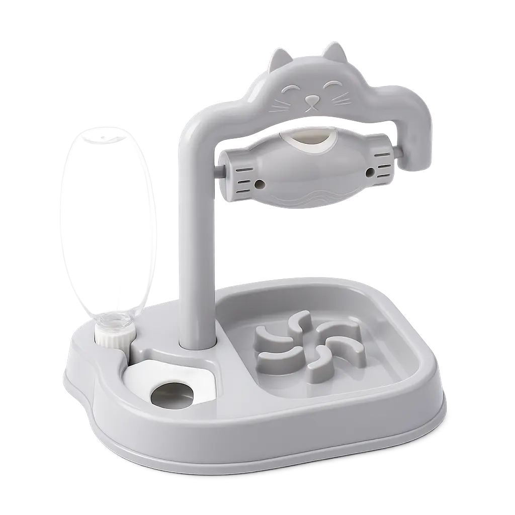 Mangeoire amusante et anti étouffement pour chat Pour toi Mon chat