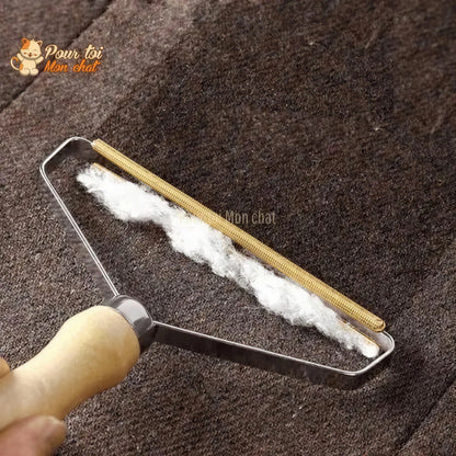 Mini-rouleau ramasseur de poils de chat - Roul'poils™ Pour toi Mon chat