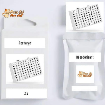 Désodorisant Révolutionn'air pour Litière - SentSiBon™ Pour toi Mon chat