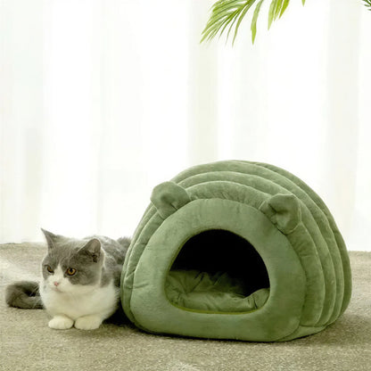 Niche Pour Chat Semi-Fermé Forme Animalière Pour toi Mon chat