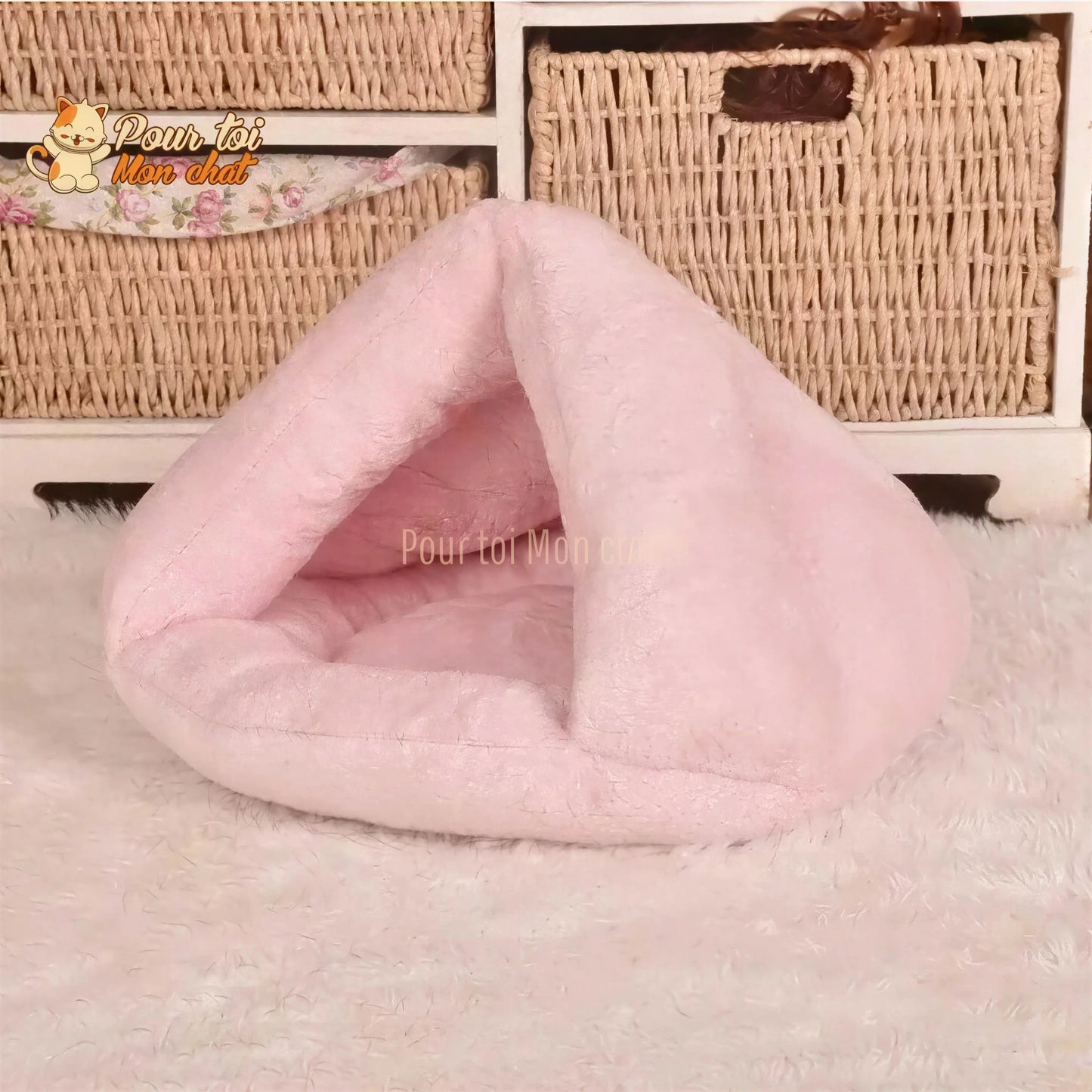 NICHE DOUILLETTE ET CHAUDE POUR CHAT ET CHATON – CAMP’CHAT™ Pour toi Mon chat