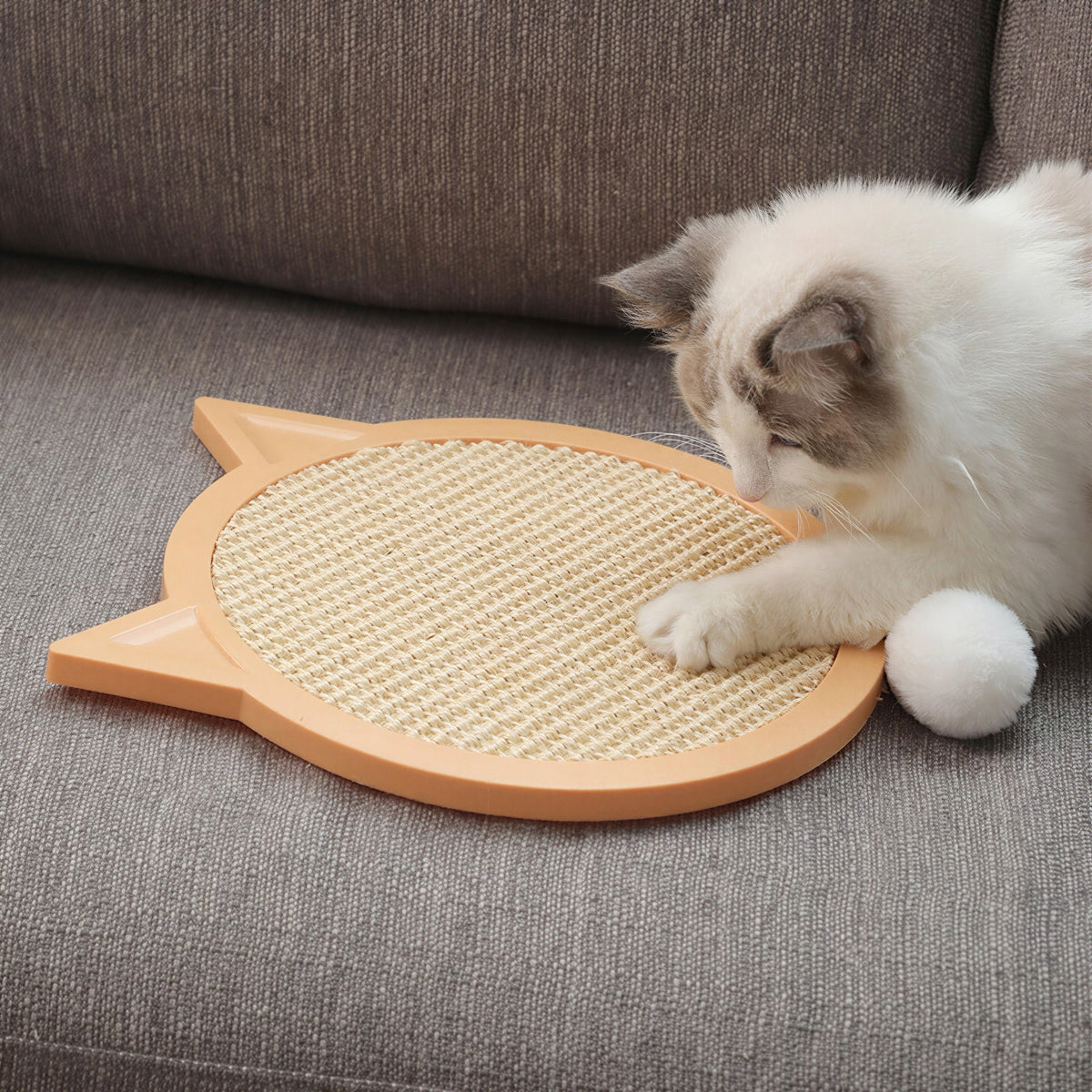 Grattoir à ongles en papier ondulé pour chat Pour toi Mon chat
