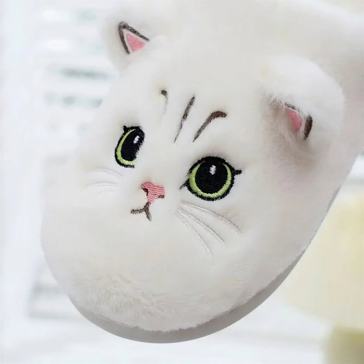 Cadeau Fan De Chat Chausson Blanc Pour toi Mon chat