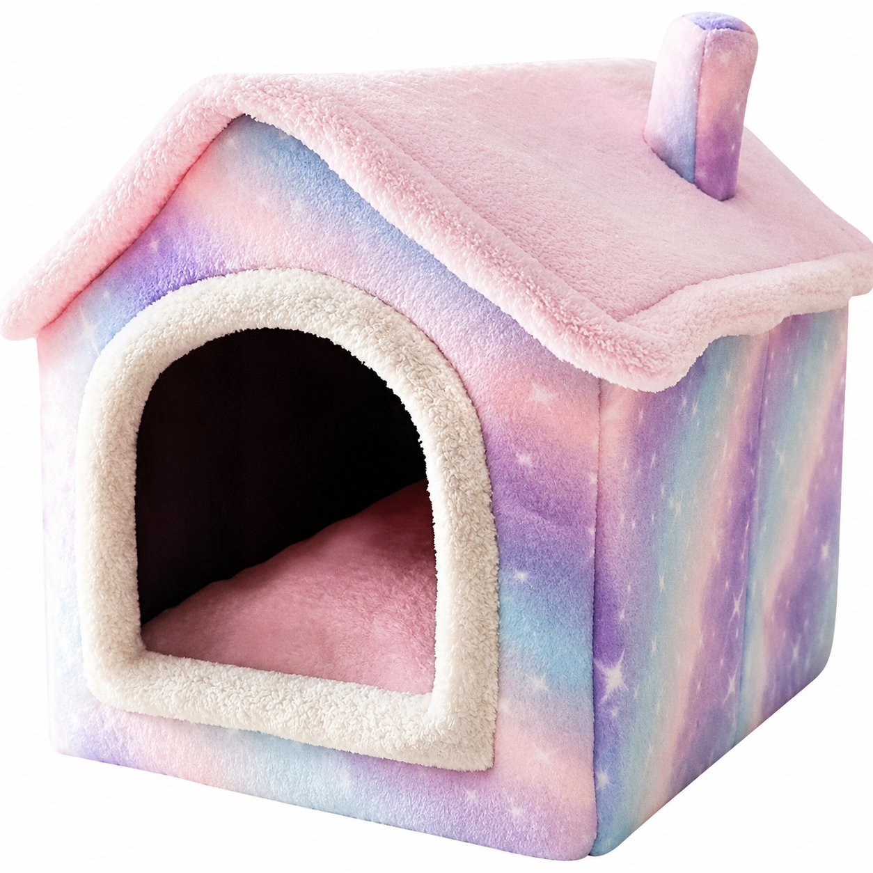 PETITE MAISON EN PELUCHE POUR CHAT – TOITpourCHAT™ Pour toi Mon chat
