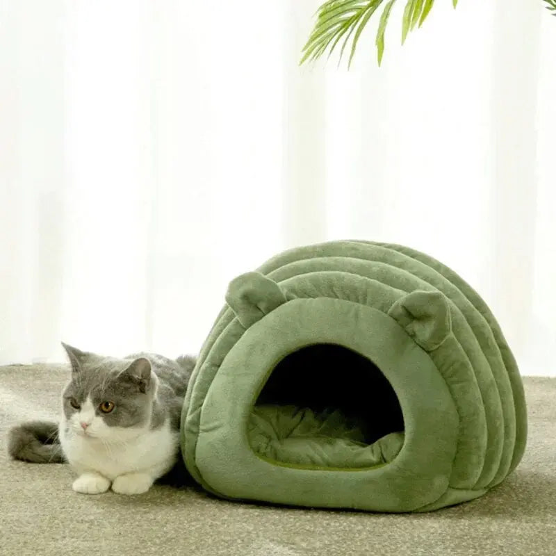 Niche Pour Chat Semi-Fermé Forme Animalière Pour toi Mon chat