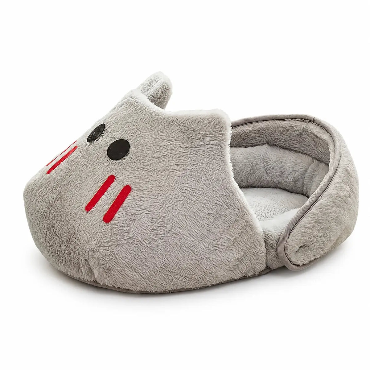 Niche pour Chat Grise Design de Pantoufle Pour toi Mon chat