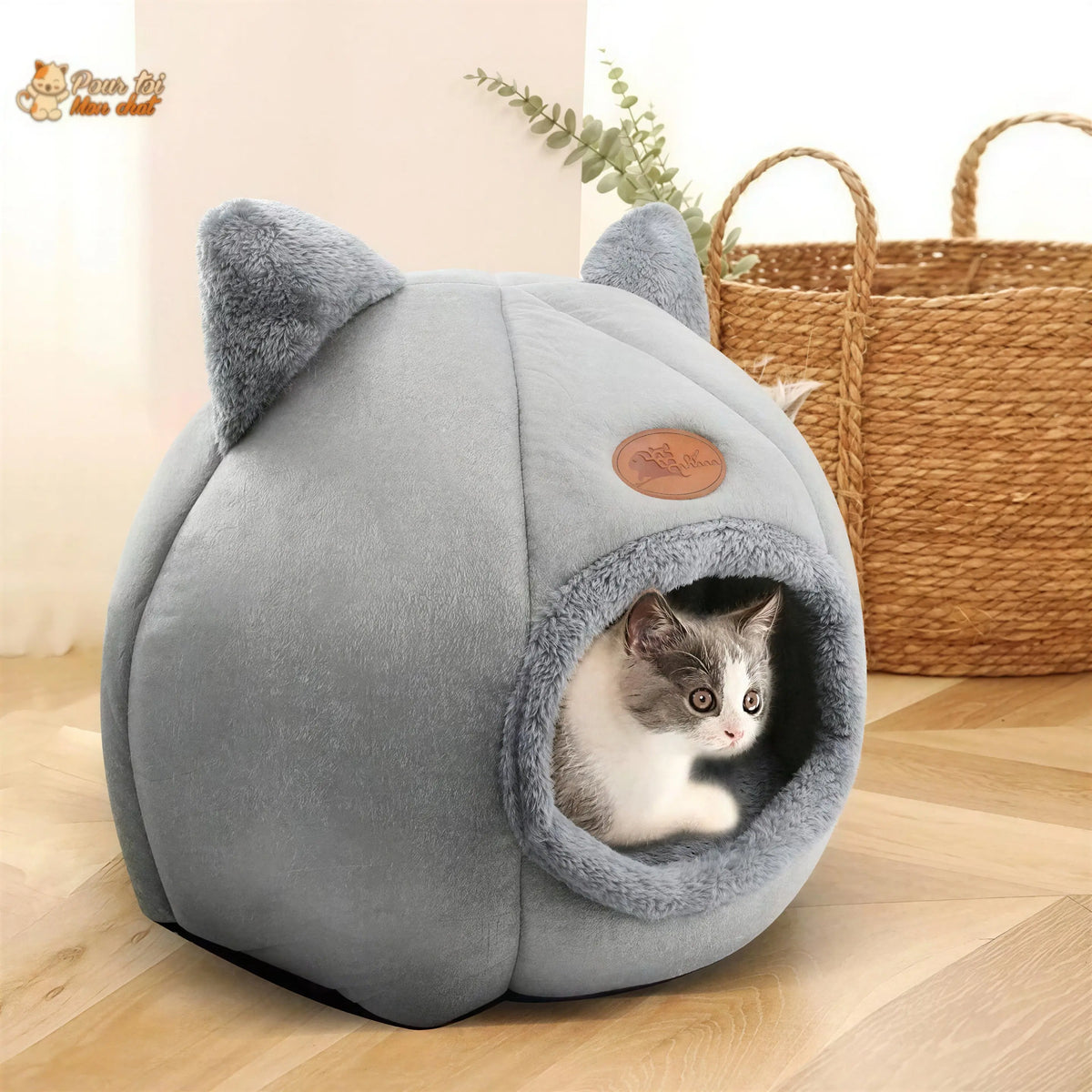 Niche pour Chat Interieur - Logis4cat™ Pour toi Mon chat