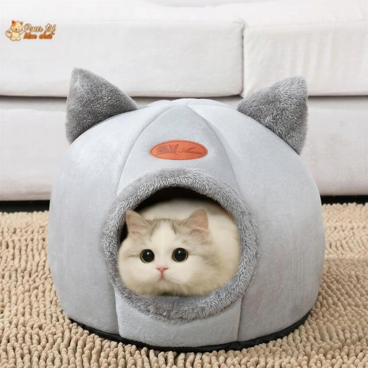 Niche pour Chat Interieur - Logis4cat™ Pour toi Mon chat