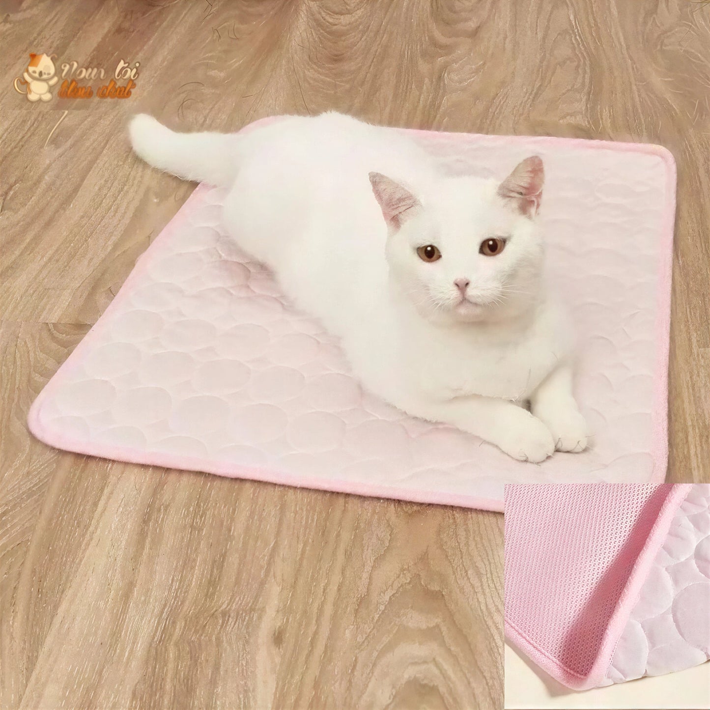 Tapis rafraîchissant & reposant - CHATauFrais™ Pour toi Mon chat