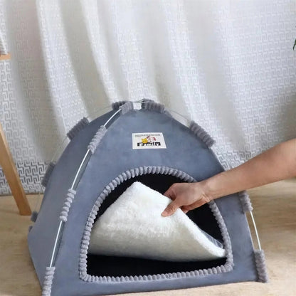 Cabane pour Chat en Forme de Toile de Tente Pour toi Mon chat