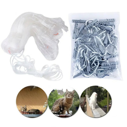 Filet de Protection Chat avec Accessoires de Montage - vue 3