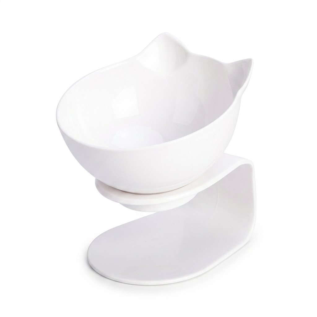 Gamelle Tête de Chat 2 en 1 - Cat'Twin'Bowl™ Pour toi Mon chat