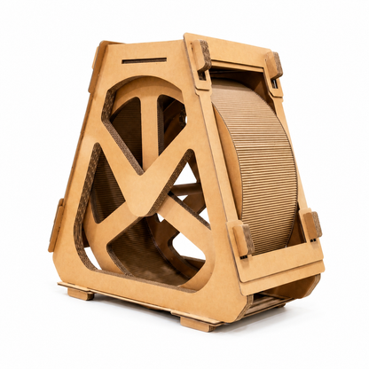 Roue pour Chat et Grattoir en Carton Pour toi Mon chat