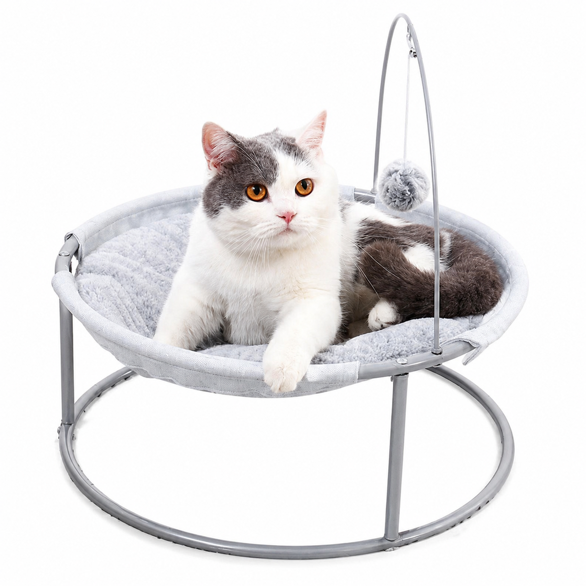 Panier Suspendu avec un Jouet - Hamac4cat™ Pour toi Mon chat