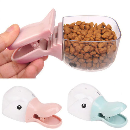 Cuillère à bec de canard en plastique pour chat Pour toi Mon chat
