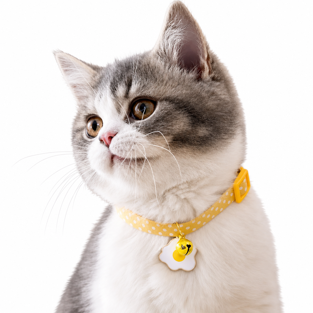 Collier réglable avec clochette pour chaton Pour toi Mon chat