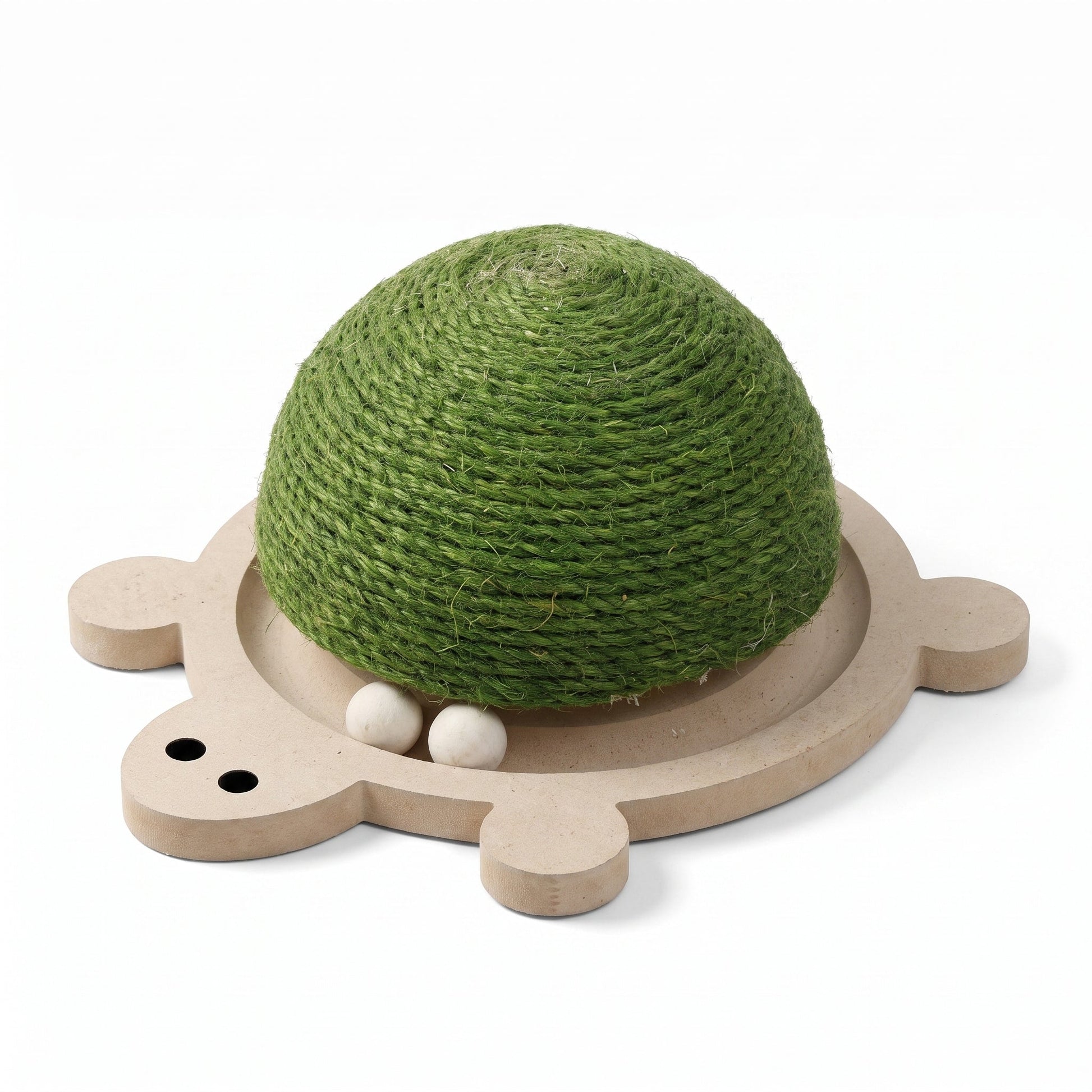 Jouet à gratter durable en forme de tortue en sisal pour chat Pour toi Mon chat