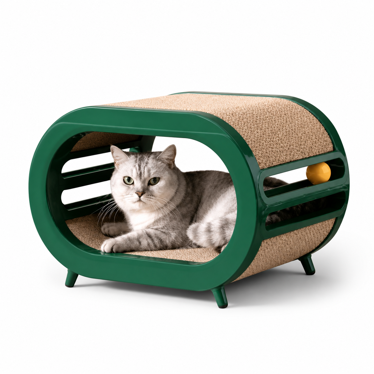 Griffoir ludique, design et spacieux pour chats Pour toi Mon chat