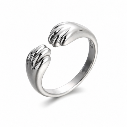 Bague Chat Ouverte et Réglable pour Femme - vue 1